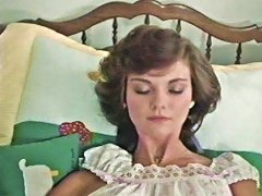 Vintage Hairy Teen Fucked By Her Man On The Bed