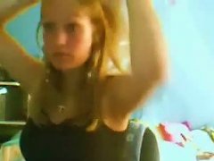 My Adorable Ginger GF Flashes Her Big Natural Tits On Webcam