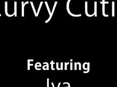 Hot Curvy Babe Iva Amazing Solo Video